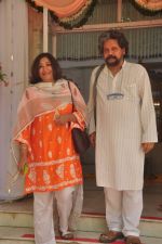 Amole Gupte at Abhishek Kapoor & Pragya Yadav Wedding at Isckon temple on 3rd May 2015